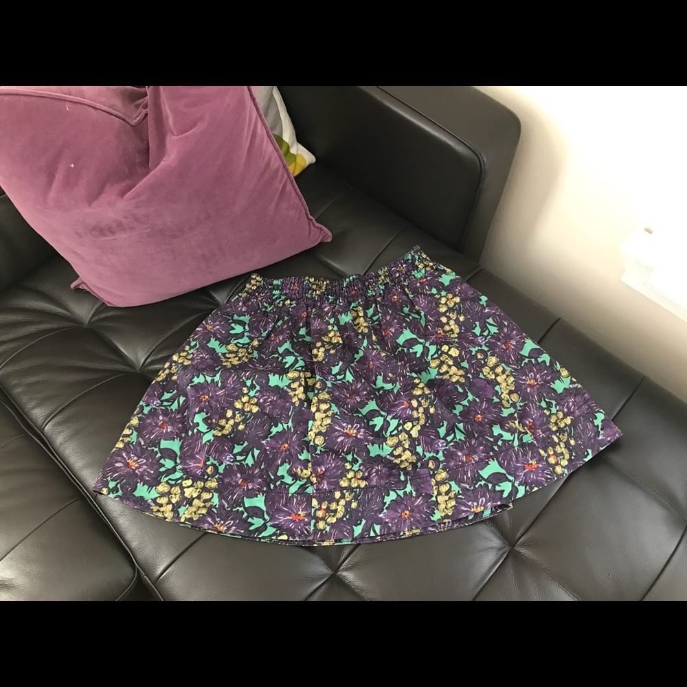 Final Price - Floral skirt with pockets by J.Crew - Picture 2 of 6